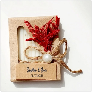 Seife Gastgeschenk Karmesin Rot